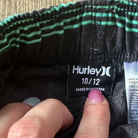 Hurley Kids' Swim Trunks Size 10/12 - Picture 3 of 4